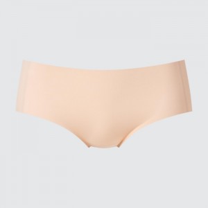 Uniqlo AIRism Ultra Seamless Hiphugger Slip Damen Beige | FWUY-57416