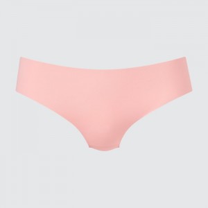 Uniqlo AIRism Ultra Seamless Regular Slip Damen Rosa | GHBA-23716