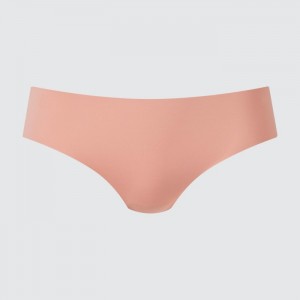 Uniqlo AIRism Ultra Seamless Regular Slip Damen Rosa | KMGU-52184