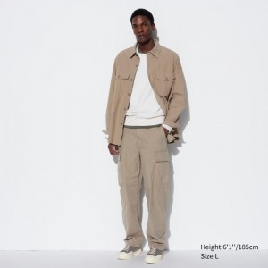 Uniqlo Cargo Hose Herren Beige | UYOV-67895