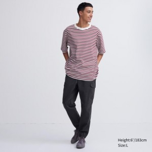 Uniqlo Cargo Jogger Jogginghose Herren Dunkelgrau | INGD-34785