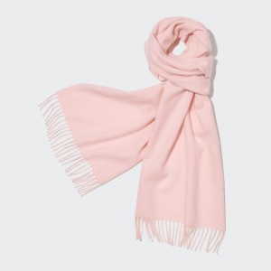 Uniqlo Cashmere Schals Damen Rosa | TWFP-35628