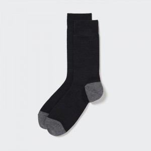 Uniqlo Color Block Socken Herren Schwarz | GFNH-09513