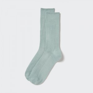 Uniqlo Colorful 50 Socken Damen Hellgrün | BHIO-45836