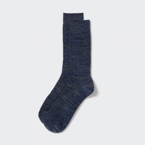 Uniqlo Colorful 50 Socks Accessoires Herren Navy | THVU-78094