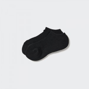 Uniqlo HEATTECH Kurzes Socken Damen Schwarz | EGBL-76980