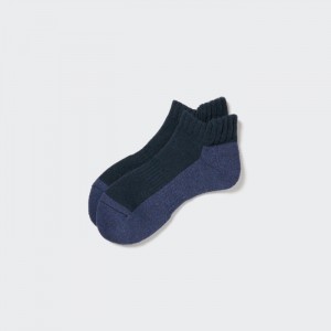 Uniqlo HEATTECH Kurzes Socken Herren Blau | AHJO-93167