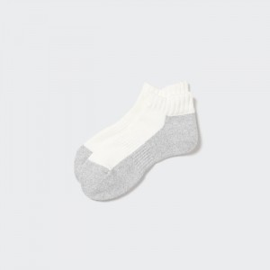 Uniqlo HEATTECH Kurzes Socken Herren Weiß | YMVL-89163