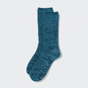 Uniqlo HEATTECH Loose Gerippt Socken Damen Grün | PFUB-37850