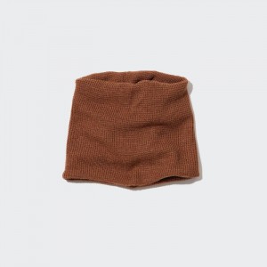 Uniqlo HEATTECH Neck Gaiter Schals Herren Orange | GDOC-02814