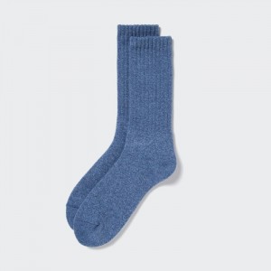 Uniqlo HEATTECH Pile-Gefütterte Socken Herren Blau | ZCBT-30247