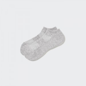 Uniqlo HEATTECH Pile Kurzes Socken Herren Grau | LWEP-31407