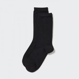 Uniqlo HEATTECH Socken Damen Schwarz | KIHA-71264