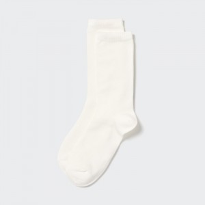 Uniqlo HEATTECH Socken Damen Weiß | SZVG-50789