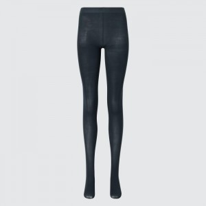 Uniqlo HEATTECH Tights Damen Dunkelgrau | CUSD-89165