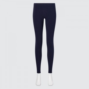 Uniqlo HEATTECH Ultra Warm (2022 Edition) Leggings Damen Navy | WJIG-82091