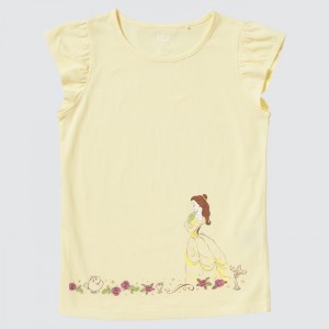 Uniqlo Heroines UT (Kurzes-Sleeve) Graphic T Shirt Kinder Weiß | GKYF-75486