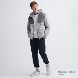 Uniqlo Hohe Jogginghose Herren Navy | ICNT-05671