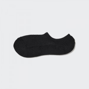 Uniqlo Pile Low-Cut Socken Herren Schwarz | NGWE-52679