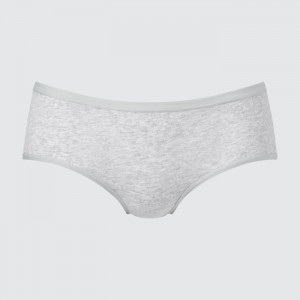 Uniqlo Plain Hip Huggers Slip Damen Grau | UNQZ-81670