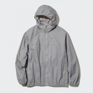 Uniqlo Pocketable UV Protection 3D Cut (2022 Edition) Parka Herren Grau | VSQF-79610