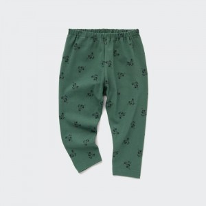 Uniqlo Scooter Relaxed-Fit Leggings Baby Grün | NWAK-57240