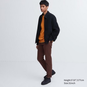 Uniqlo Slim-Fit Chino Hose Herren Wine | SNAG-09214