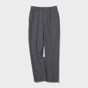 Uniqlo Smart Ankle (2-Way Stretch) Hose Damen Grau | OAJN-75124