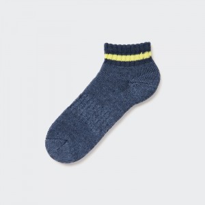 Uniqlo Soft Pile Kurzes Socken Herren Blau | FOBY-69281