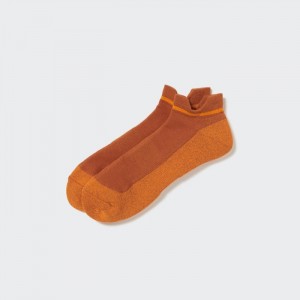 Uniqlo Sports Pile Kurzes Socks Accessoires Herren Orange | NTFS-64289