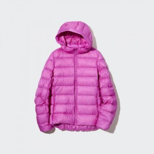 Uniqlo Ultra Light (2022 Edition) Daunenparka Damen Rosa | ESAJ-75439