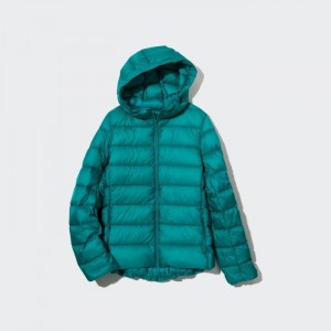 Uniqlo Ultra Light (2022 Edition) Daunenparka Damen Grün | VYLJ-57460