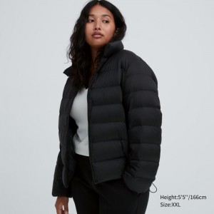 Uniqlo Ultra Light Daunenjacken Damen Schwarz | IVPH-31924