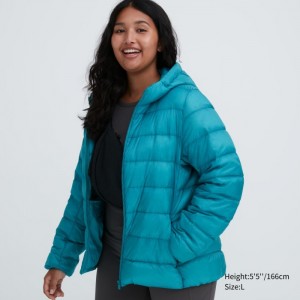 Uniqlo Ultra Light Daunenparka Damen Grün | CGEW-21789