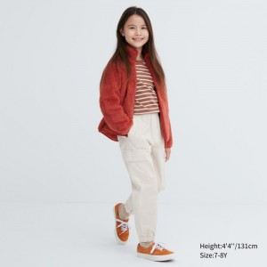 Uniqlo Ultra Stretch Cargo Jogger Jogginghose Kinder Natural | BUPT-50476