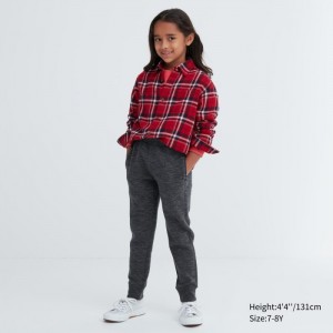 Uniqlo Ultra Stretch Dry Jogginghose Kinder Dunkelgrau | GVAN-69153