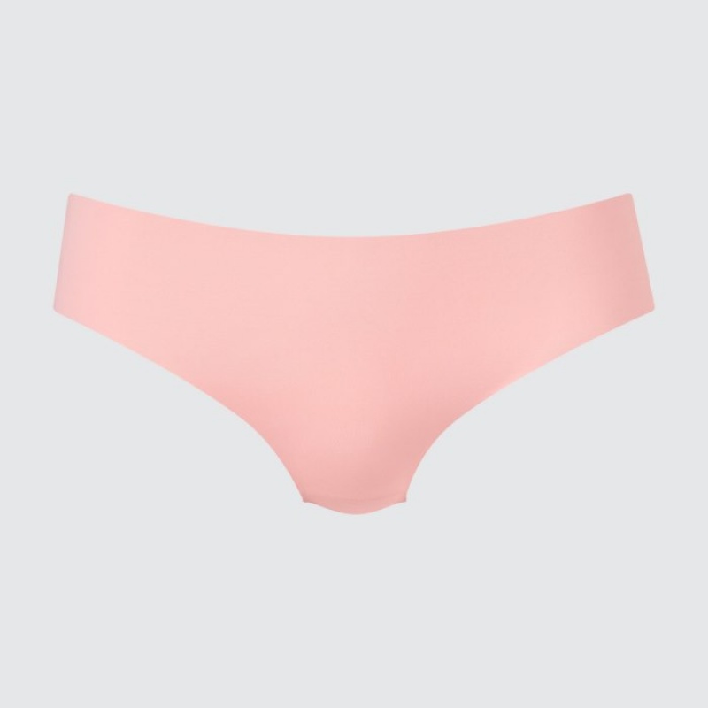 Uniqlo AIRism Ultra Seamless Regular Slip Damen Rosa | GHBA-23716