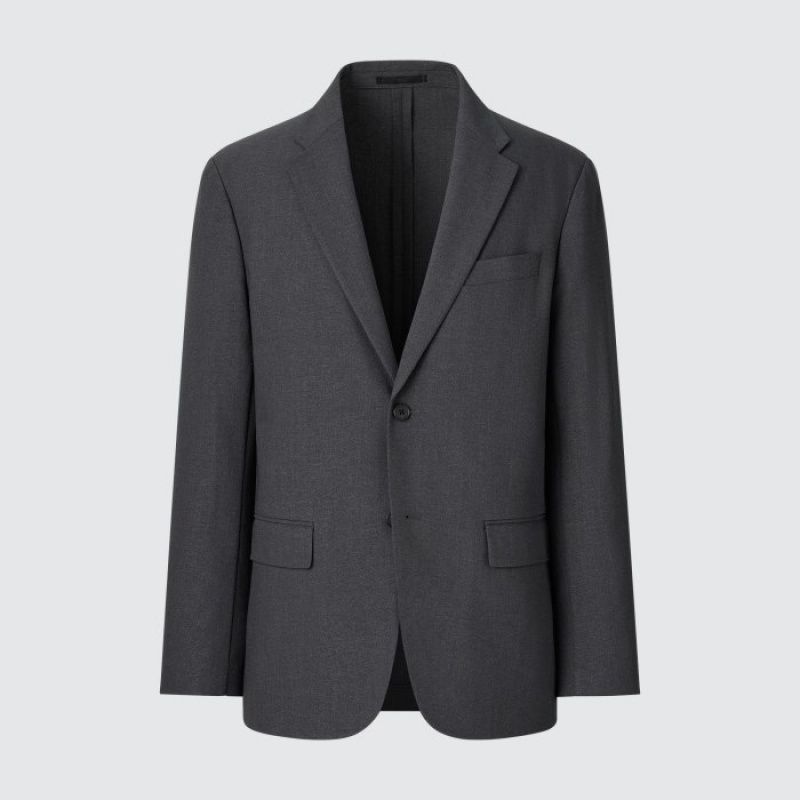 Uniqlo AirSense Jacket (Wolle Like) (Ultra Light Jacket) Blazer Damen Navy | JBNQ-70865