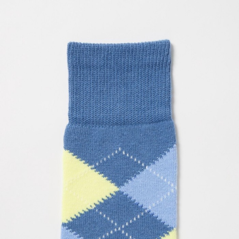 Uniqlo Argyle Socken Herren Beige | JSWO-67039