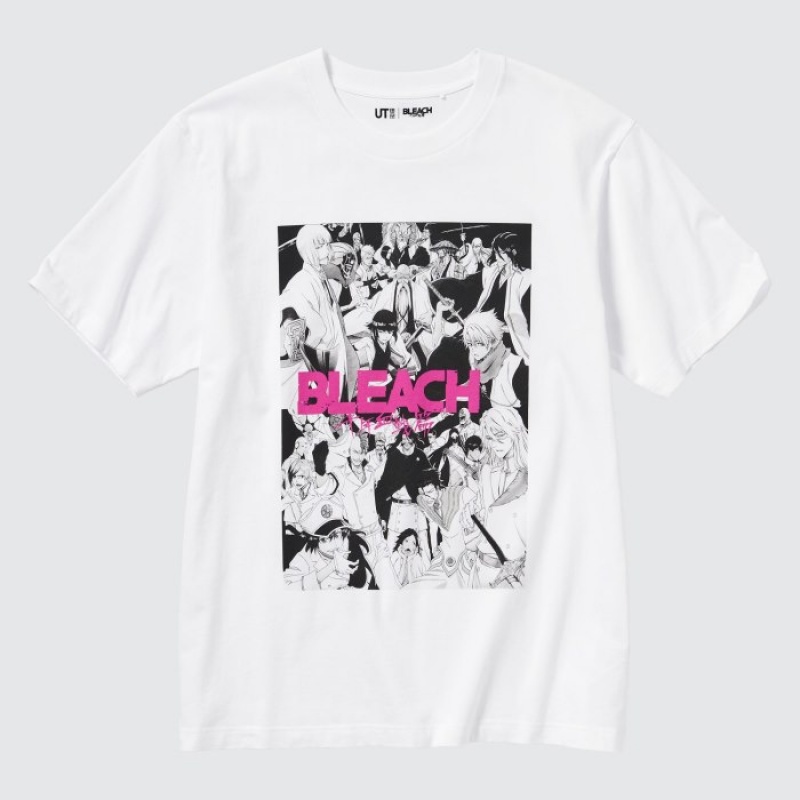 Uniqlo BLEACH: Thousand-Year Blood War UT (Kurzes-Sleeve) Graphic T Shirt Damen Weiß | SUZA-61024