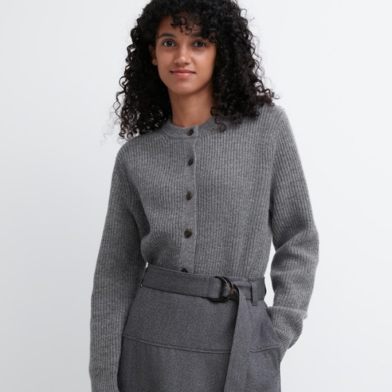 Uniqlo Belted Wrap Röcke Damen Grau | STVE-96743