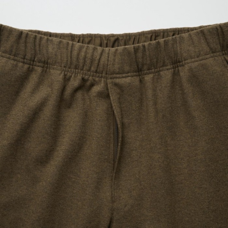 Uniqlo Brushed Jersey Hose Herren Braun | LAUP-76291