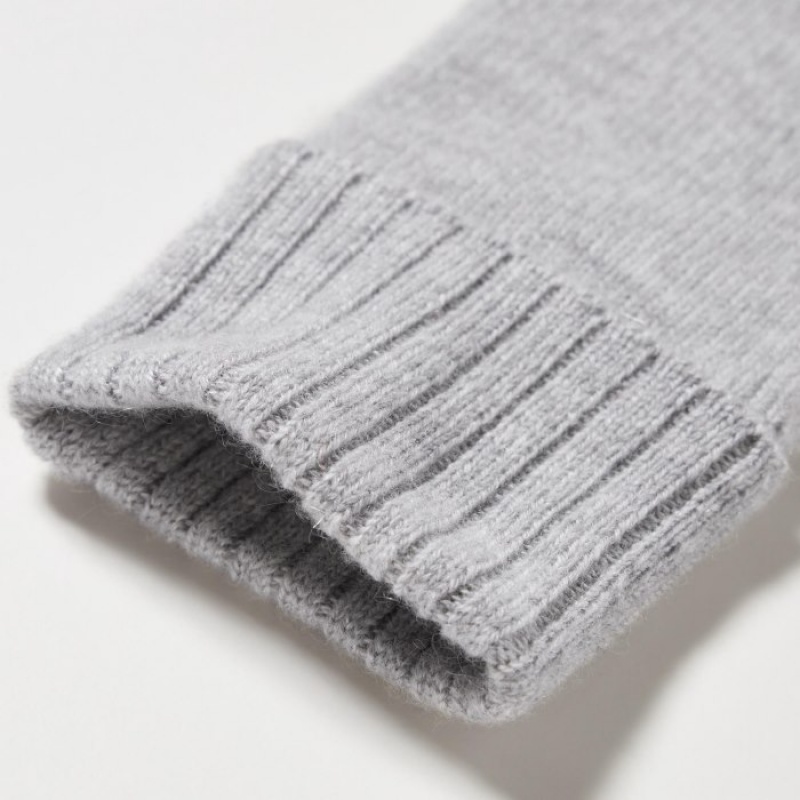 Uniqlo Cashmere Gestrickt Handschuhe Damen Grün | ZMSH-52396