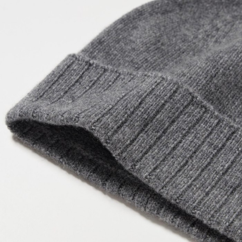 Uniqlo Cashmere Gestrickt Mütze Damen Schwarz | GYFL-73642