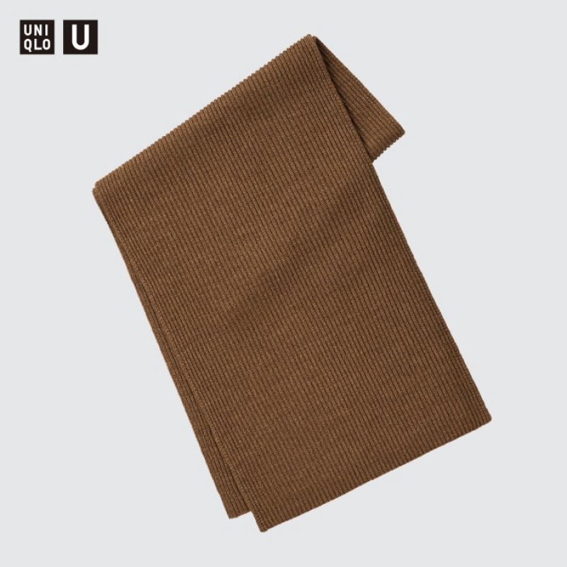 Uniqlo Chunky Stole Schals Damen Braun | YESX-12536