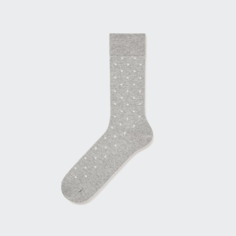 Uniqlo Dotted Socken Herren Dunkelgrau | CFRA-50697