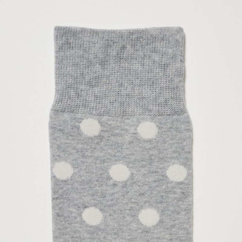 Uniqlo Dotted Socken Herren Dunkelgrau | NUGK-30754