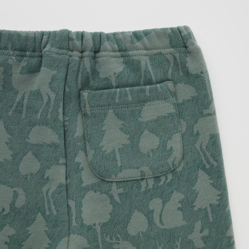 Uniqlo Fleece (Forest) Leggings Baby Grün | JVDI-16548