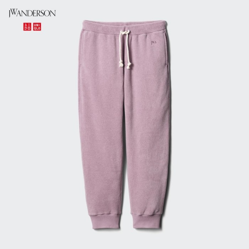 Uniqlo Fleece Hose Herren Rosa | HDBE-31586