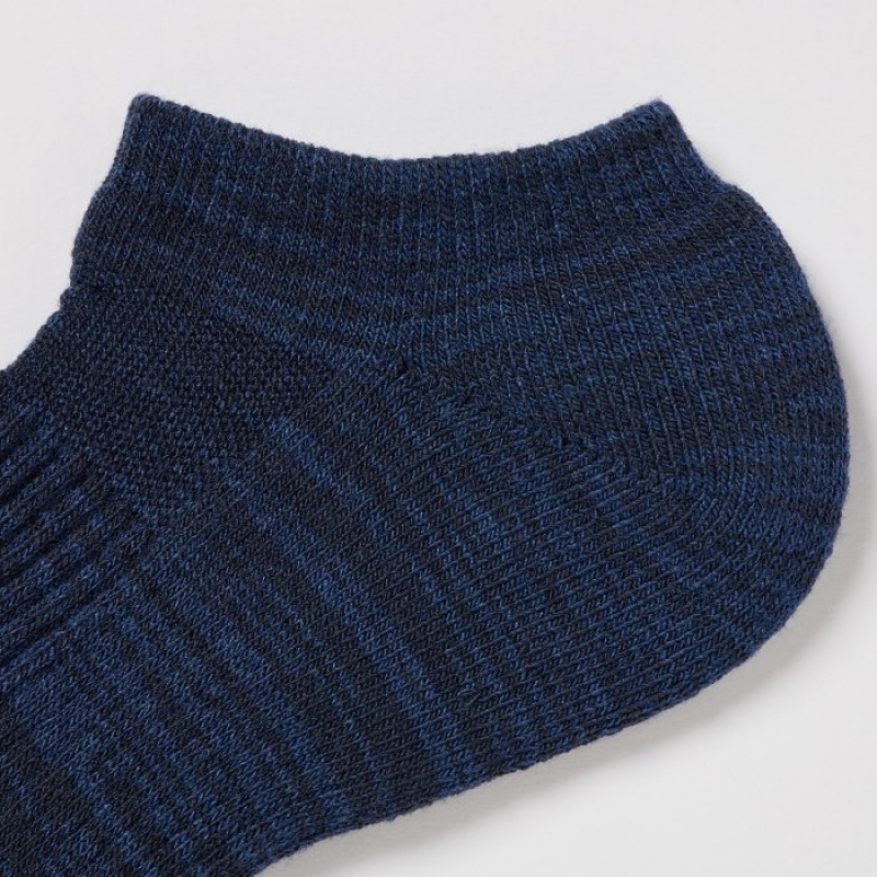 Uniqlo HEATTECH Kurzes Socken Damen Blau | YBID-71405